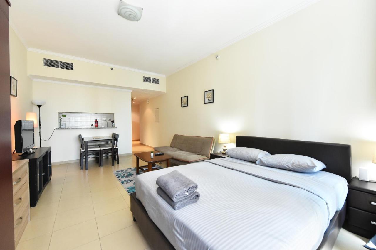 Luxury Escapes - Studio In Jlt X1 Tower Close To Metro Dubai Eksteriør bilde